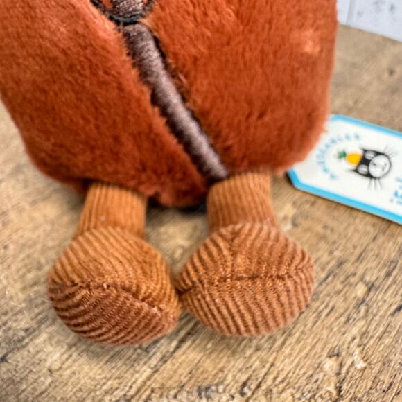Jellycat COFFEE BEAN Jellycat Amuseables New FAST SHIP Authentic - Picture 4 of 8